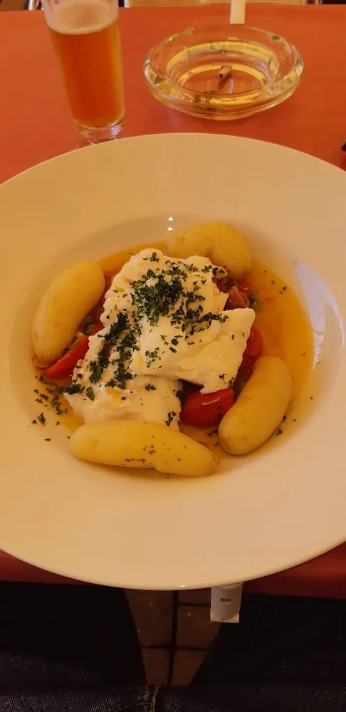 Cabillaud Petits Légumes Et Sauce Vierge