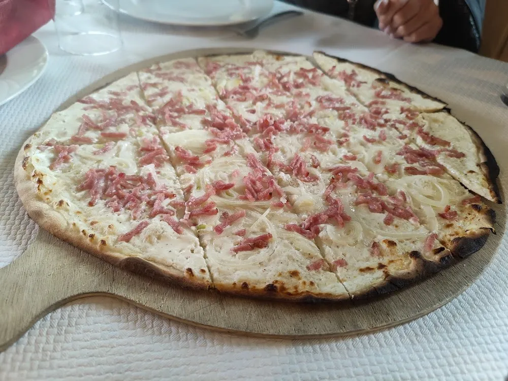 Tarte Flambée Gratinée